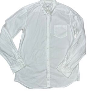 Sandro Paris White Cotton Long Sleeve Men's Size XL